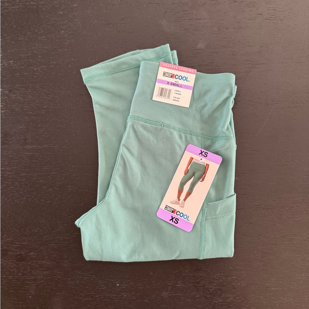 NWT 32 Degrees Women's Cool Mint Leggings